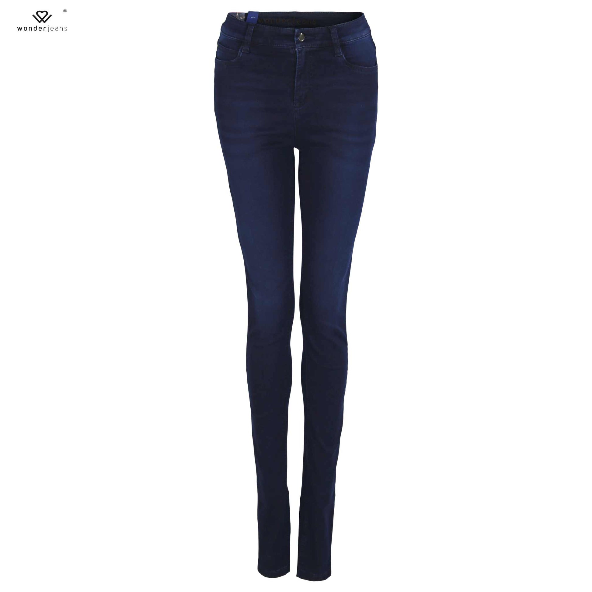kleding lange vrouwen wonderjeans wh blue denim