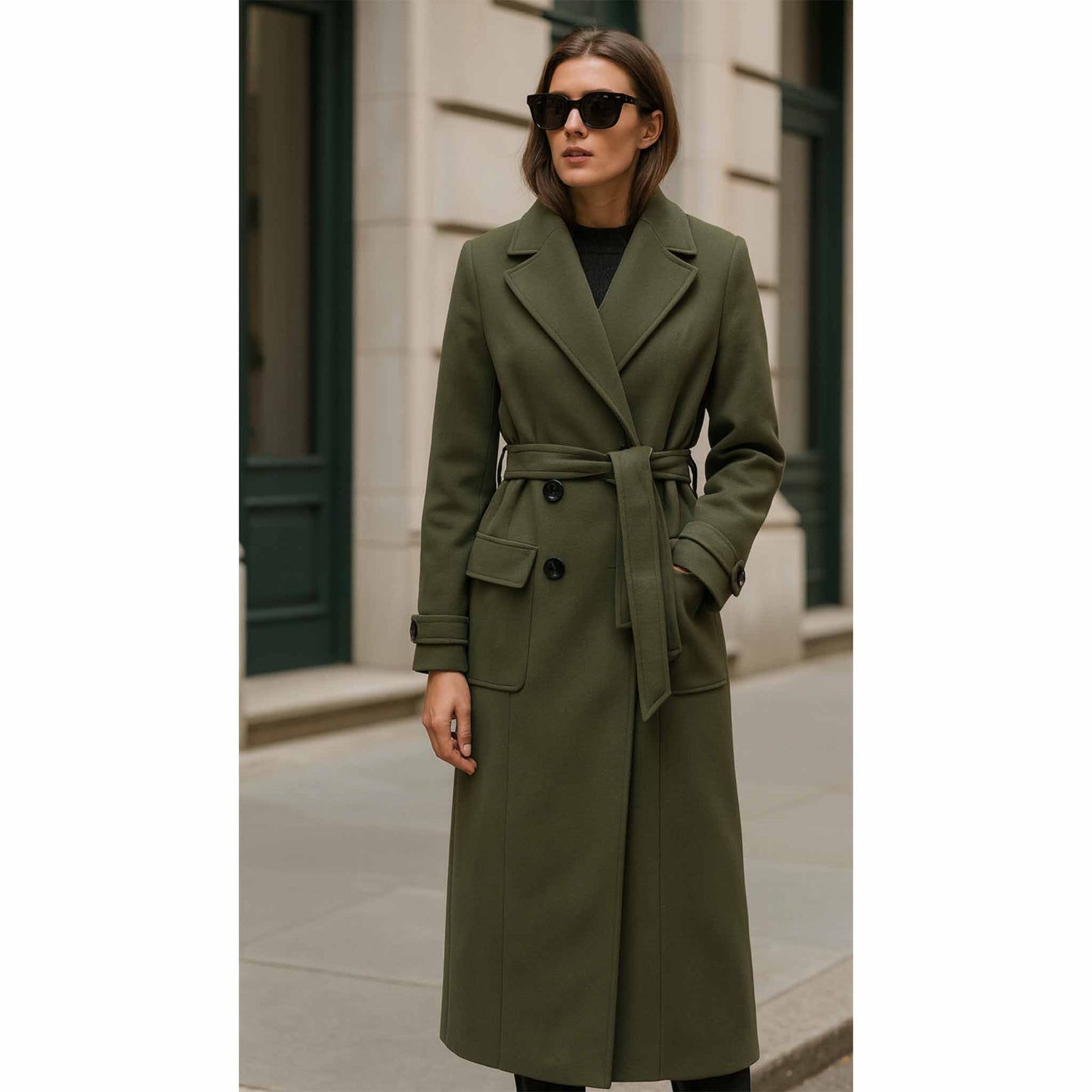 Longlady Jas Mandy Khaki | Tall