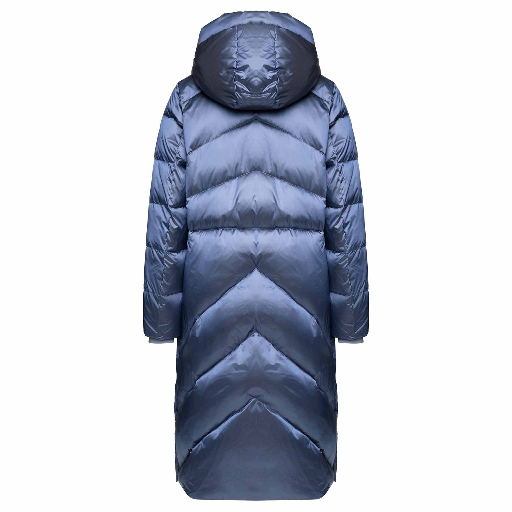 Manisa Jas Lang Blauw, tall kleding voor lange dames, achteraanzicht