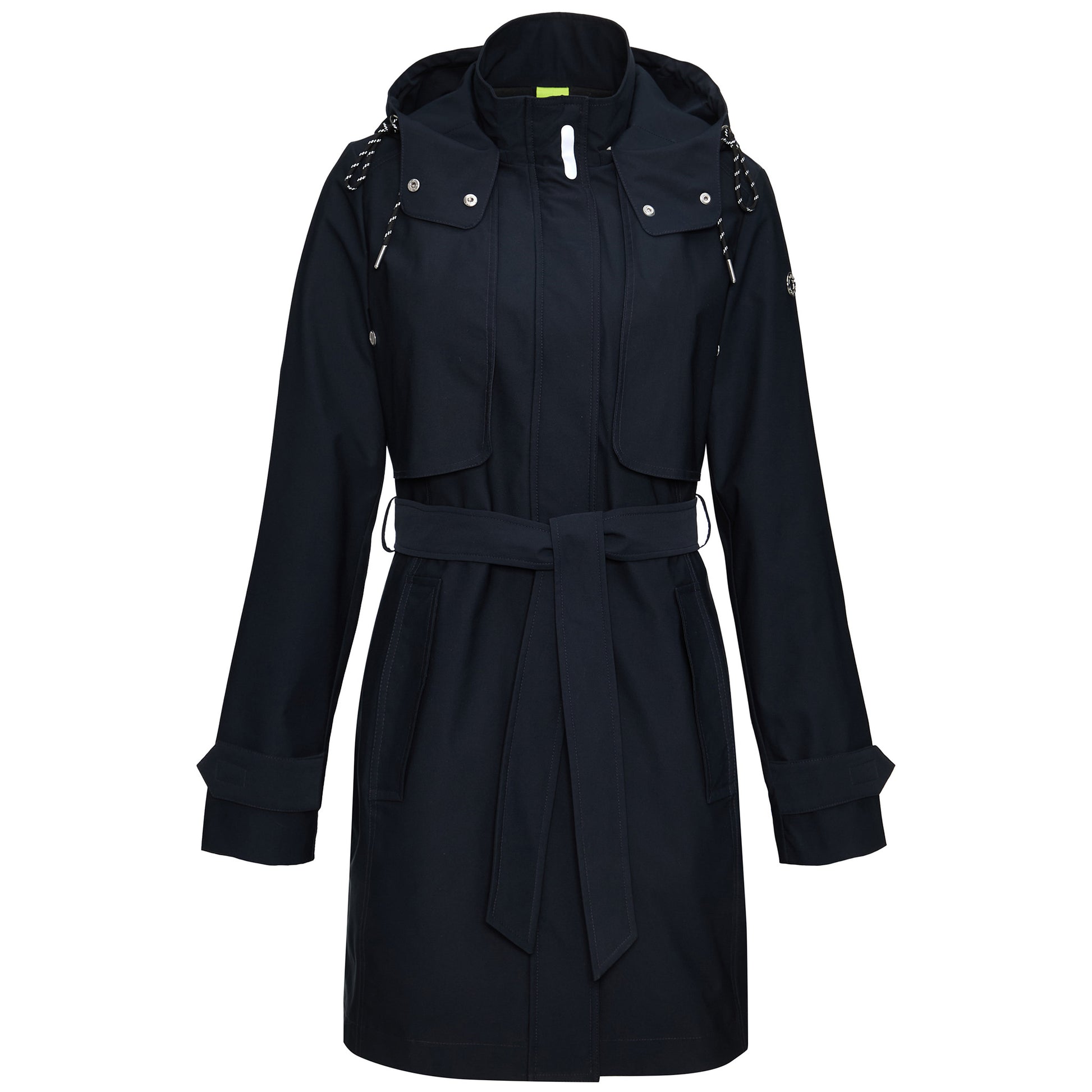Manisa Rain trench coat Navy Tall - Main Image