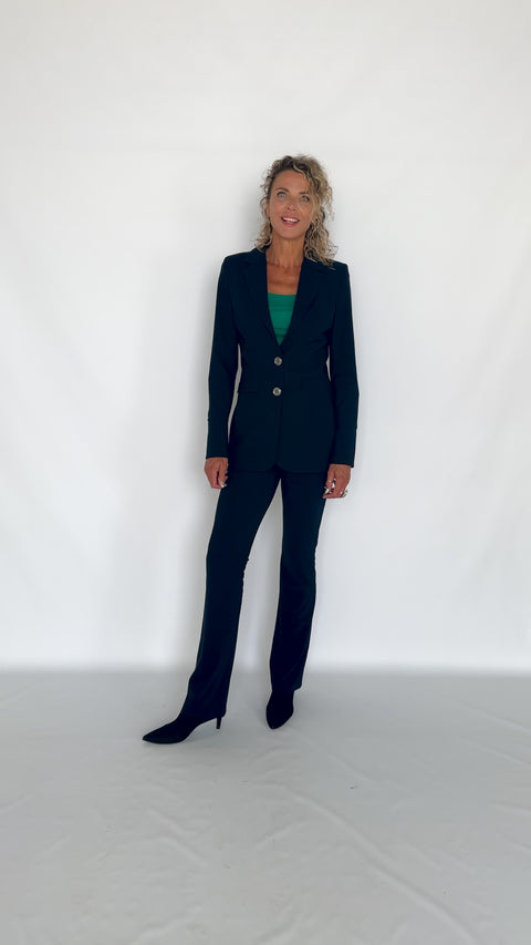 Longlady Z Blazer Travel Strong Navy, tall kleding voor lange vrouwen