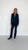 Longlady Z Blazer Travel Strong Navy, tall kleding voor lange vrouwen