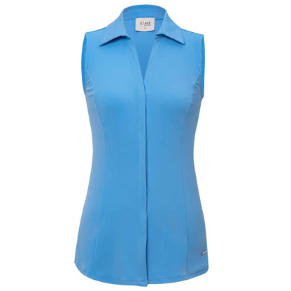 kleding lange vrouwen aime shirt britte bluewish