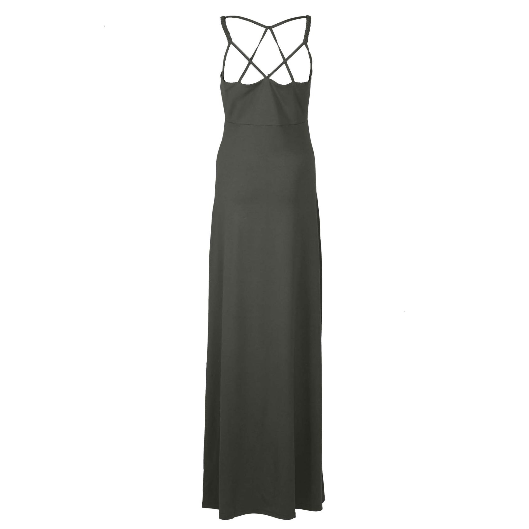 Longlady Jurk Edinne, tall kleding voor lange dames, achteraanzicht
