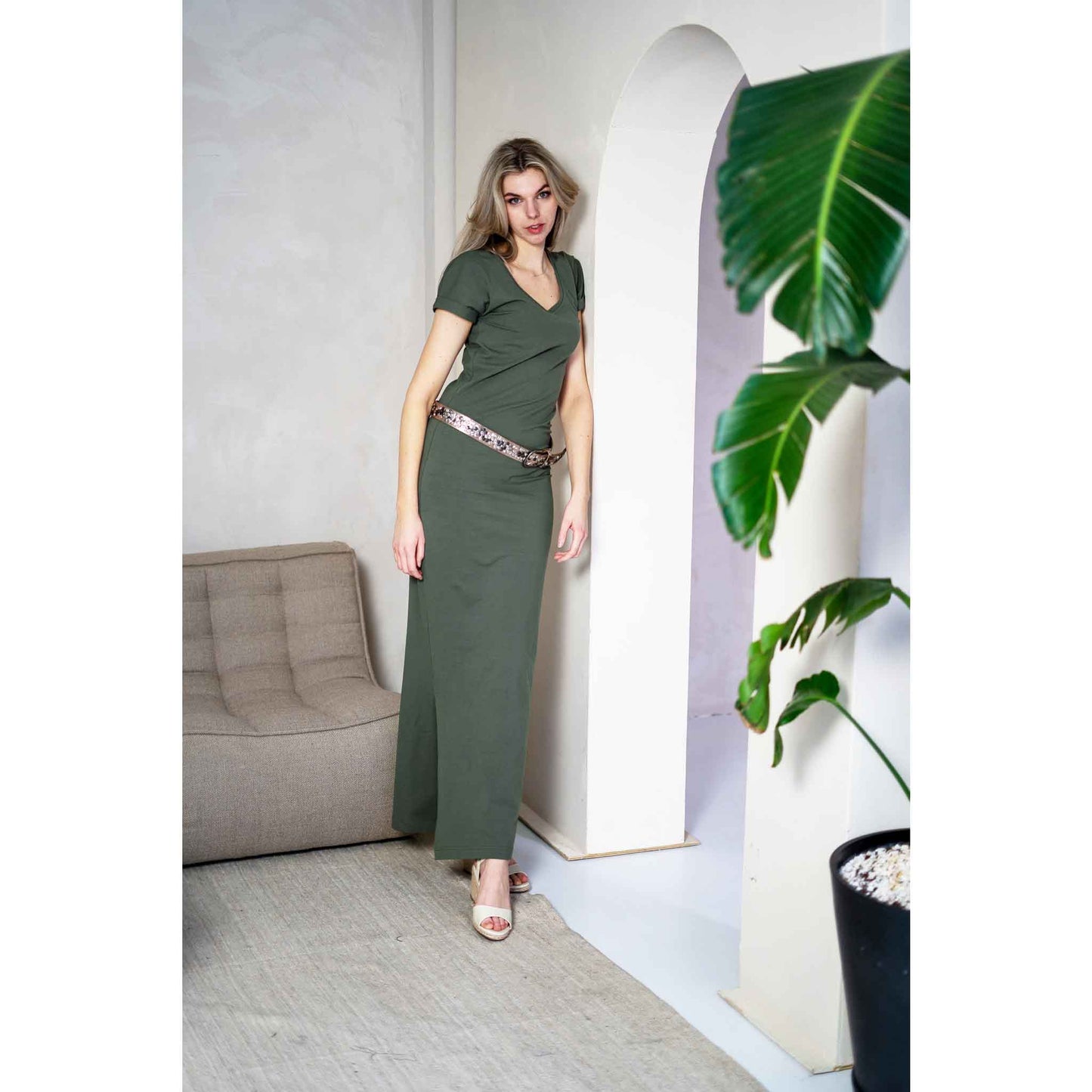 lange vrouwen kleding longlady jurk estel 1