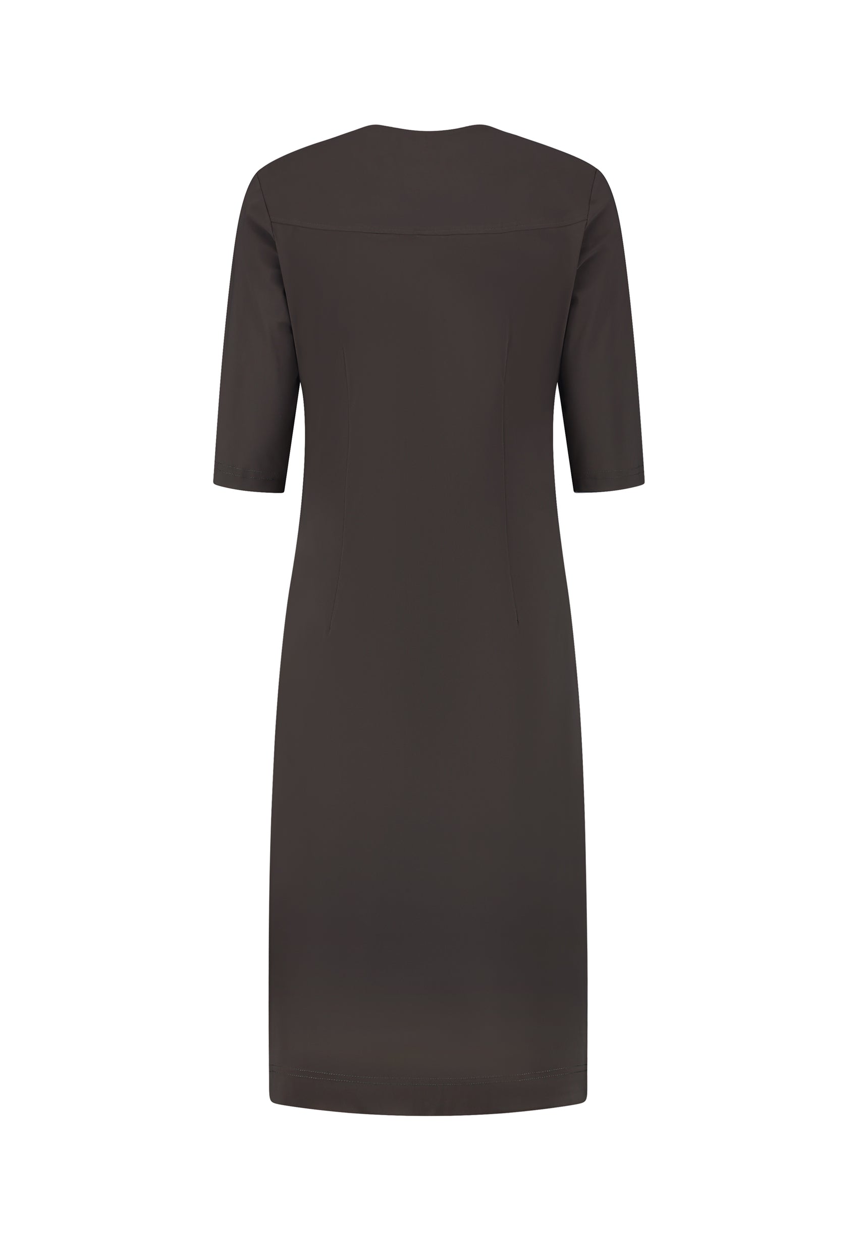 Longlady Z Jurk Travel Grijsbruin, tall kleding voor lange vrouwen