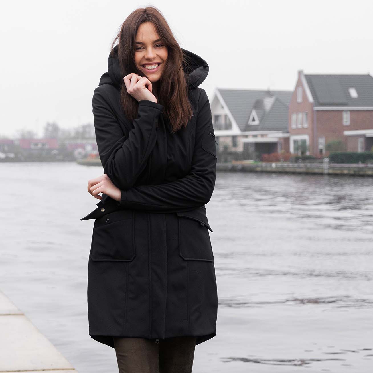 Longlady Softshell Jas Merlin, tall kleding voor lange vrouwen