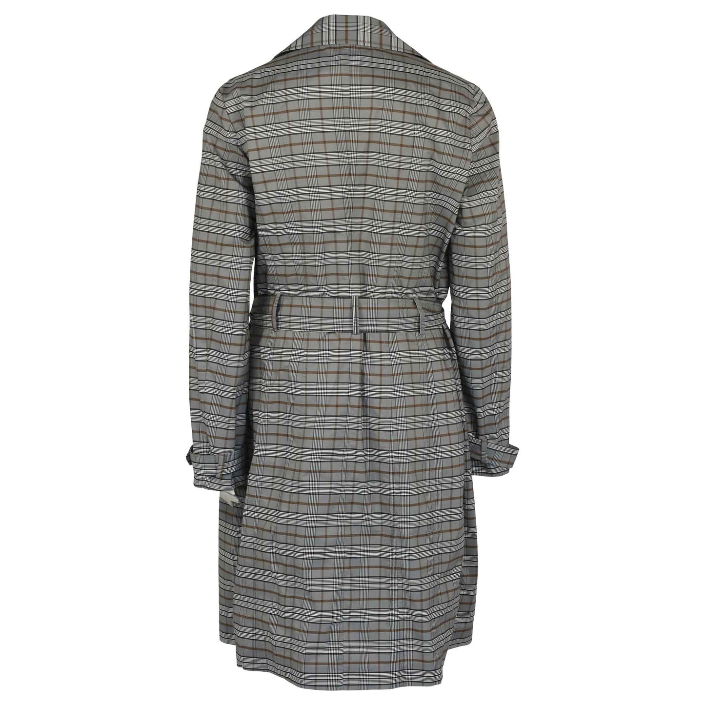 kleding lange vrouwen only m trenchcoat quadretto