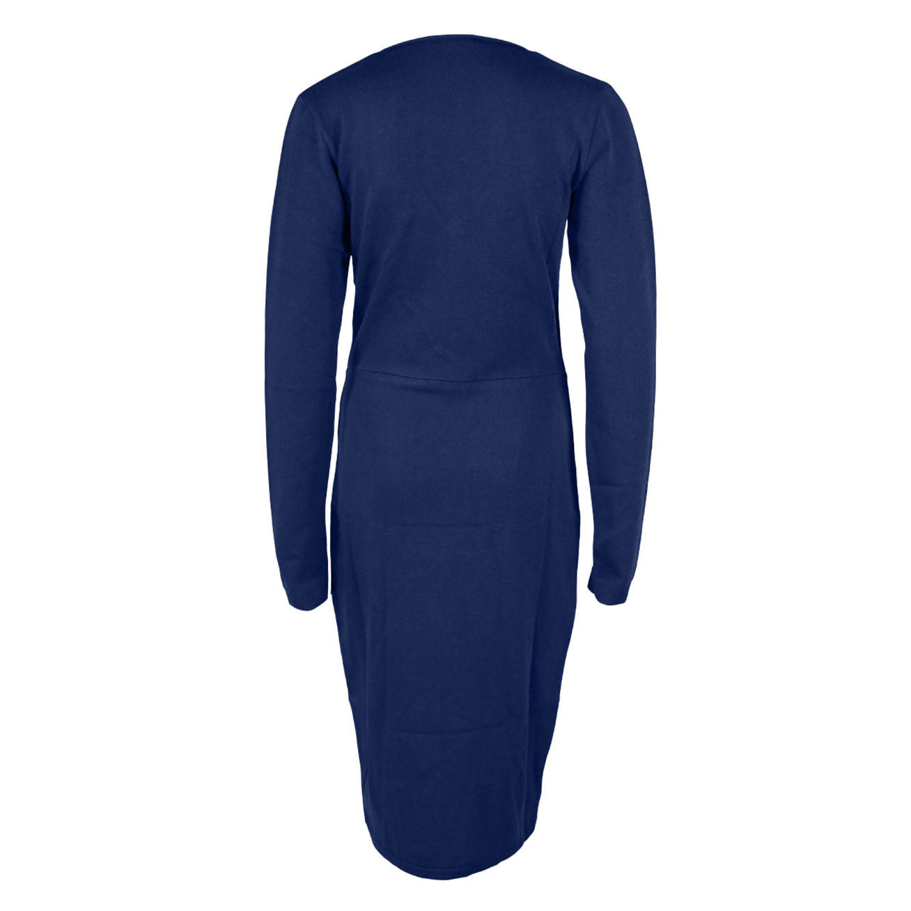 Longlady Gebreide Jurk, tall kleding voor lange dames, achteraanzicht