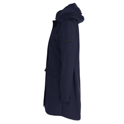 Longlady Softshell Jas Merlin, kleding voor lange vrouwen, zijaanzicht
