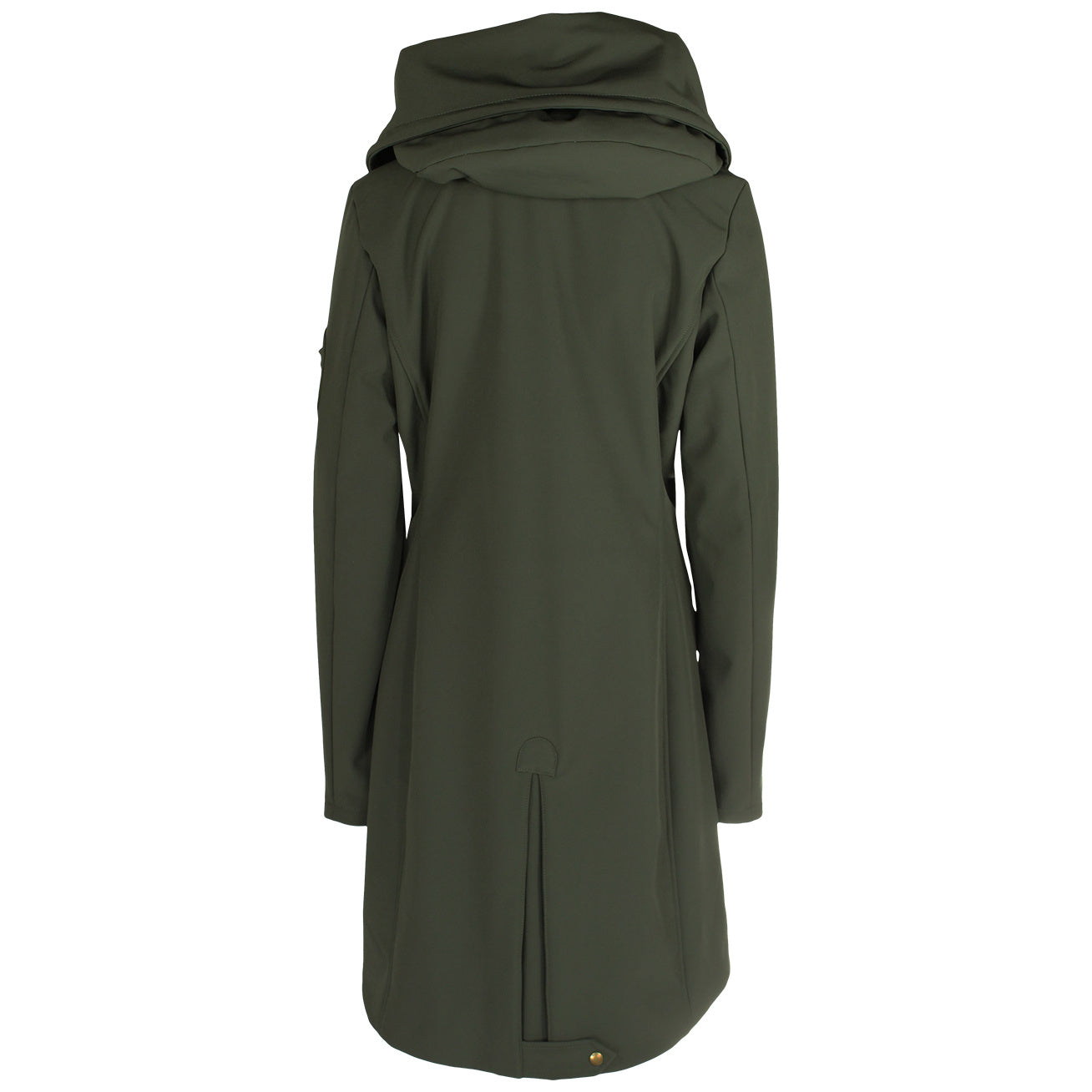 Longlady Softshell Jas Merlin, tall kleding voor lange dames, achteraanzicht