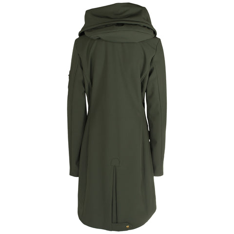 Longlady Softshell Jas Merlin, tall kleding voor lange dames, achteraanzicht