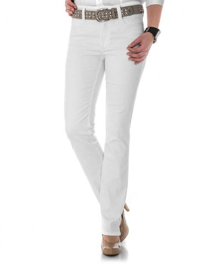 clothing tall women mac jeans dream white