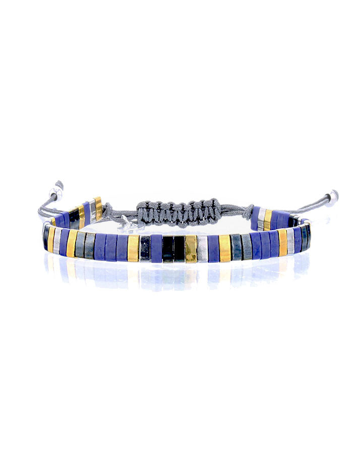 kleding lange vrouwen armbandje miyuki tila kyoto lapis